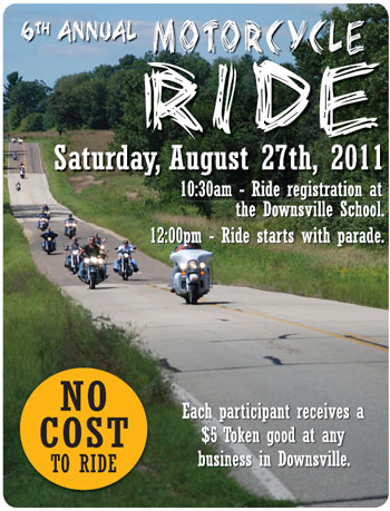 Motorcycle Ride - Discover Downsville